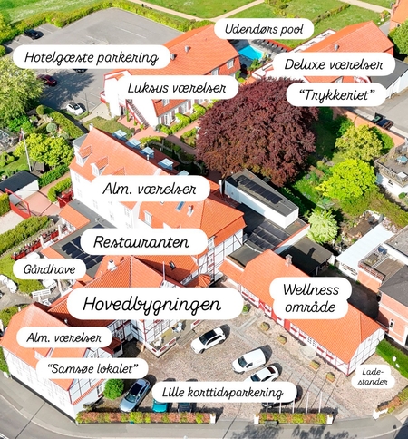 Hotel Kirstine i Næstved, Sydsjælland